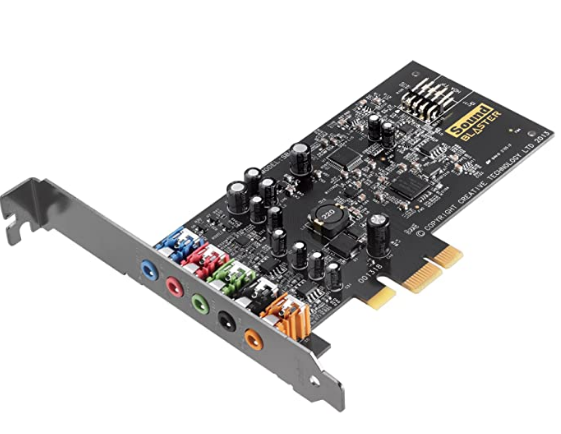 Creative Sound Blaster Audigy FX PCIe 5.1 Sound Card with High Performance Headp...